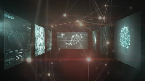 Conceptual Visualization of Scientific Data Networks and DNA Analysis