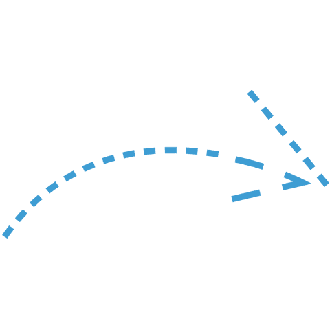 blue curved dashed arrow on transparent background - Download Free Stock Videos Pikwizard.com