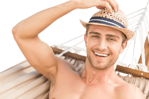 smiling man relaxing in hammock with heartfelt joy transparent - Download Free Stock Videos Pikwizard.com