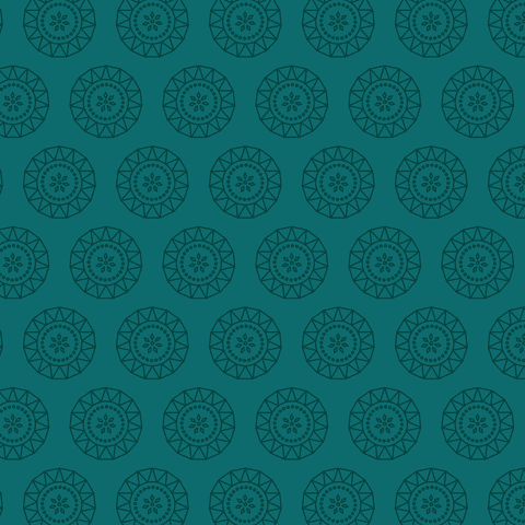 transparent decorative round patterns on blue background - Download Free Stock Videos Pikwizard.com