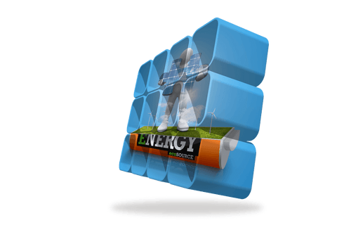 transparent energy cube with eco graphics and abstract components - Download Free Stock Videos Pikwizard.com