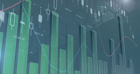 Digital Stock Market Analysis with Data Visuals - Download Free Stock Images Pikwizard.com