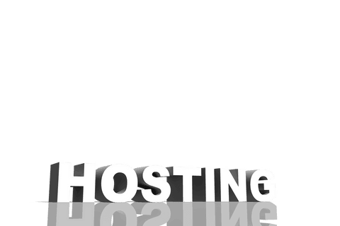 3D Hosting Text on Transparent Background with Reflection Effect - Download Free Stock Videos Pikwizard.com