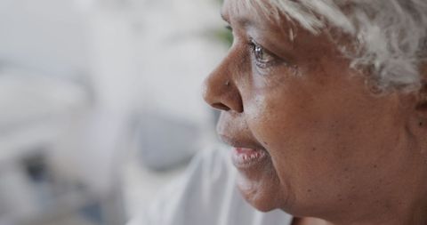 Senior African American Woman in Medical Setting - Download Free Stock Images Pikwizard.com