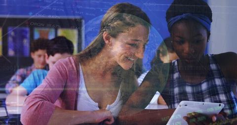 Diverse classroom education with digital technology