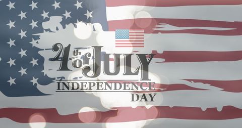 4th of July Independence Celebration Banner