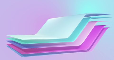 Abstract Gradient Layers with Dynamic Motion - Download Free Stock Images Pikwizard.com