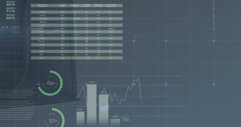 Stock Market Data Visualization Overlay Arena Shows Global Financial Analytics - Download Free Stock Images Pikwizard.com