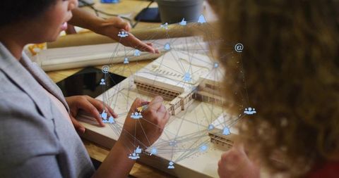 Collaborative architecture design with digital visualization