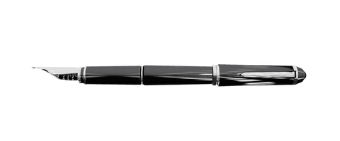 Elegant Black Fountain Pen on Transparent Background Isolated - Download Free Stock Videos Pikwizard.com