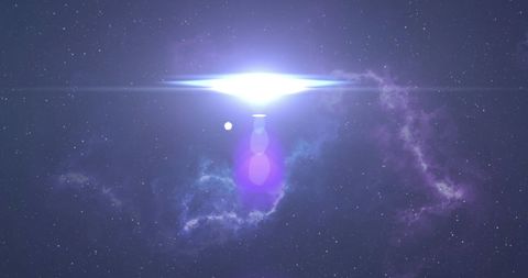 Galactic Light Explosion Beautiful Cosmic Phenomenon - Download Free Stock Images Pikwizard.com