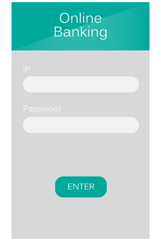 transparent online banking interface with login fields - Download Free Stock Videos Pikwizard.com