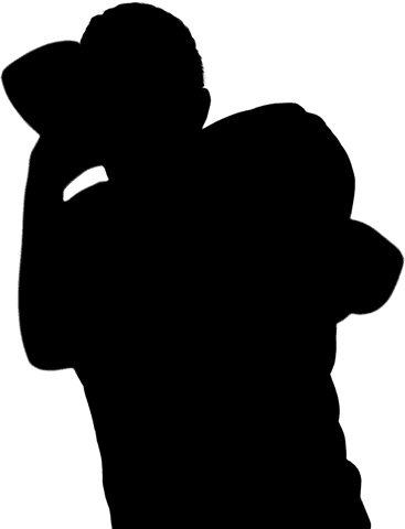 transparent silhouette of american football player catching ball - Download Free Stock Videos Pikwizard.com