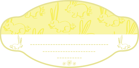 Cartoon Rabbit Emblem with Transparent Background for Kids’ Designs - Download Free Stock Videos Pikwizard.com