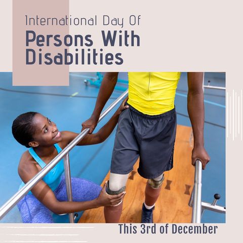 international day of persons with disabilities celebration design - Download Free Stock Templates Pikwizard.com