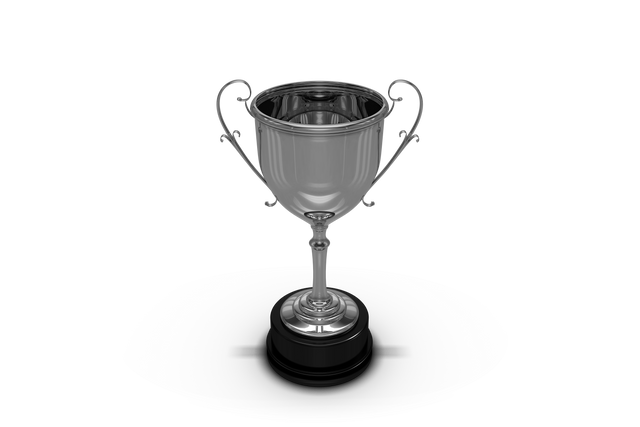 Transparent Silver Trophy on Black Base for Awards - Download Free Stock Videos Pikwizard.com