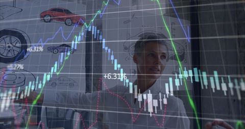 financial data analysis with futuristic interface - Download Free Stock Images Pikwizard.com