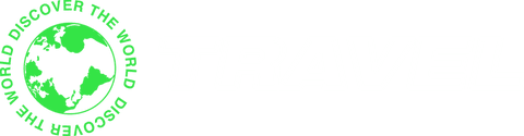 Transparent Travel Logo with Green Globe and White Outline Text - Download Free Stock Videos Pikwizard.com
