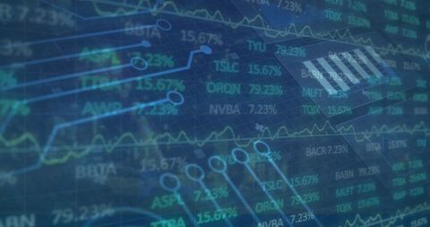 Digital Financial Dashboard with Data Analytics Interface - Download Free Stock Images Pikwizard.com