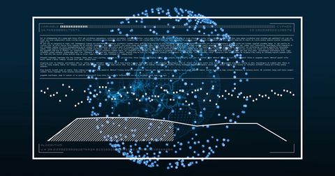 Global Data Network Connections and Digital Processing Overlay - Download Free Stock Images Pikwizard.com