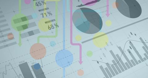 Abstract Visualization Charts Digital Interface Background - Download Free Stock Images Pikwizard.com