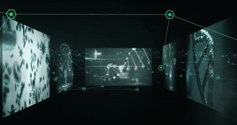 Digital Visualization of Scientific Data on Screens - Download Free Stock Images Pikwizard.com