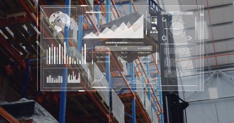 Digital data interfaces in modern warehouse environment