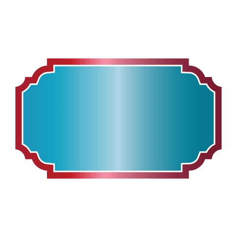 Red and Blue Badge on Transparent Background with Copy Space - Download Free Stock Videos Pikwizard.com
