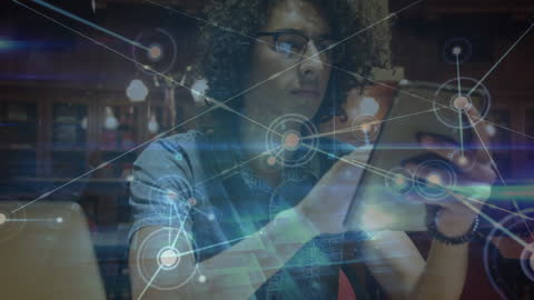 Innovative Networking with Tablet Technology in Modern Office