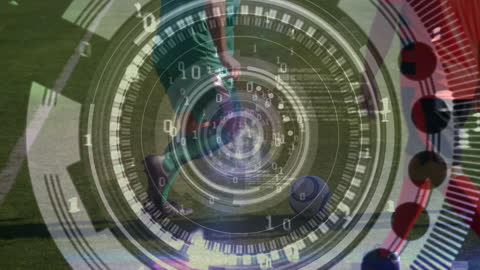 Dynamic Digital Overlay on Soccer Action