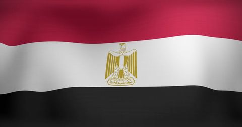 Egyptian Flag Waving for Celebration and Patriotism - Download Free Stock Images Pikwizard.com