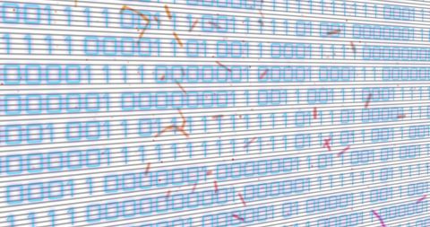 Binary Code Flow on Network Connections Workspace Idea Background - Download Free Stock Images Pikwizard.com