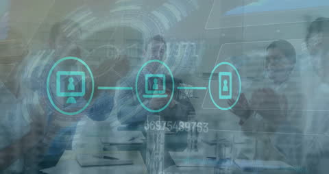 Digital Network Connections in Business Meeting Environment