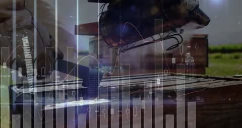 Beekeeper Scraping Hive with Stock Data Overlay