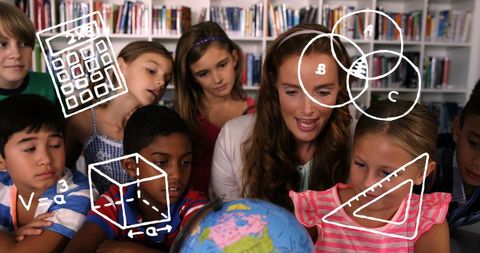 Engaged Classroom: Teacher and Students Exploring Earth Concepts