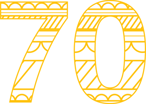 ornate yellow transparent '70' for celebrations - Download Free Stock Videos Pikwizard.com