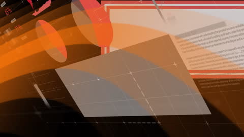 Abstract Animation of Data Processing on Digital Interface