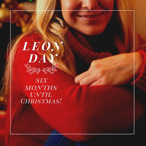 celebrating leon day with joyful anticipation for christmas - Download Free Stock Templates Pikwizard.com