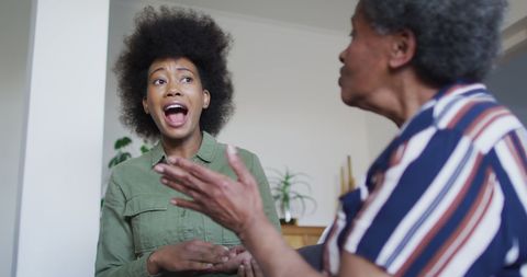 Mother-daughter tension at home