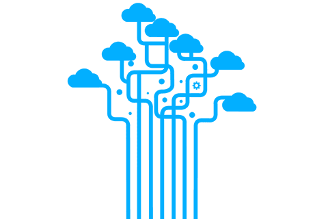 digital cloud network html code illustration on transparent background - Download Free Stock Videos Pikwizard.com