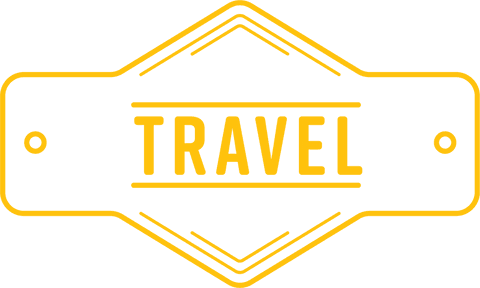 Transparent Travel Badge with Retro Design Look - Download Free Stock Videos Pikwizard.com
