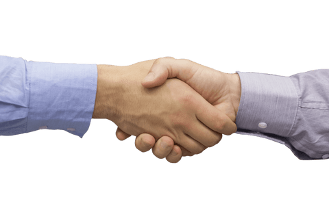 Businessmen Shaking Hands on Transparent Background - Download Free Stock Videos Pikwizard.com