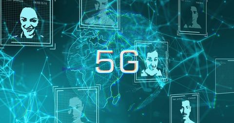 5G Network Connecting Global Digital Transformation - Download Free Stock Images Pikwizard.com