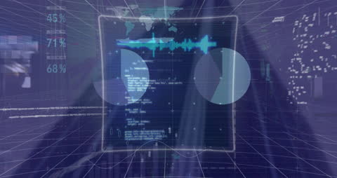 Digital Financial Data Analytics on Virtual Interface