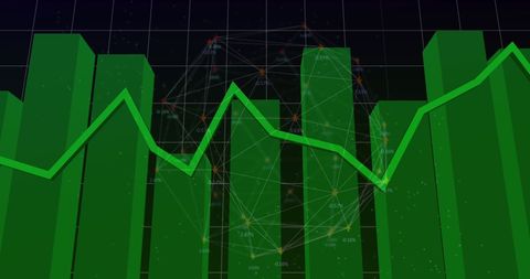 Digital Financial Data and Network Connections Visual - Download Free Stock Images Pikwizard.com