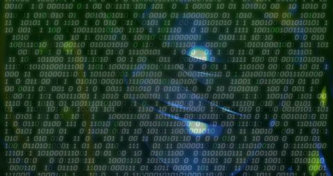 Binary Code Overlay on Data Server Racks - Download Free Stock Images Pikwizard.com