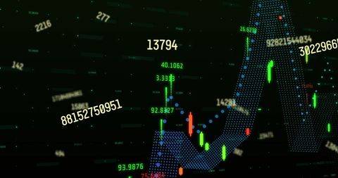 Digital Forex Data Visualization with Growing Trend - Download Free Stock Images Pikwizard.com