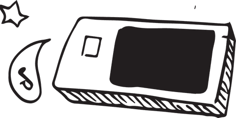 Hand Drawn Smartphone Sketch on Transparent Background - Download Free Stock Videos Pikwizard.com