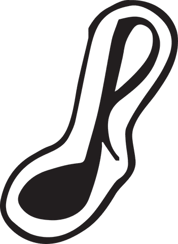 black musical note transparent design isolated on background - Download Free Stock Videos Pikwizard.com