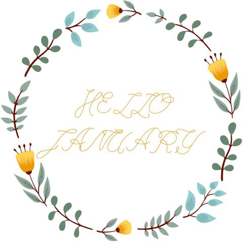 Embrace the New Year with a charming floral wreath encircling 'Hello January', symbolizing fresh beginnings. This vibrant design is perfect for welcoming messages, season's greetings, or festival announcements. The natural and decorative elements make it versatile for use in branding, digital or print materials. Consider incorporating it in invitations for weddings or spring events to add an elegant touch of celebration and renewal.